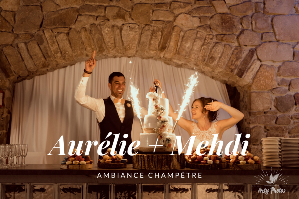 Reportage photos mariage champêtre